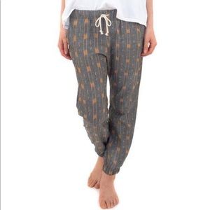 Mollusk Beack Pant in Grey Ikat Small